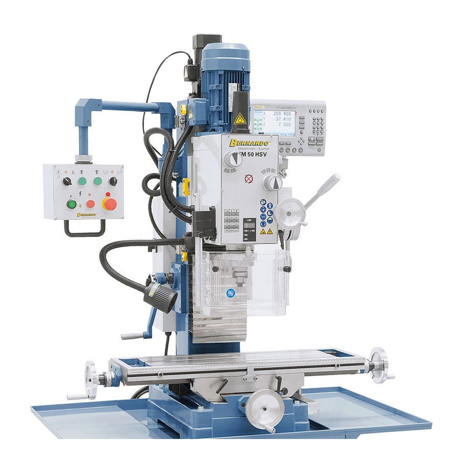 Bernardo FM 50 HSV fúró-marógép 3-tengelyes digitális kijelzéssel, 400 V termék fő termékképe